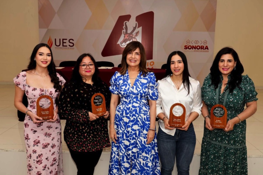 Gobierno de Sonora reconoce a mujeres destacadas con el Premio Mujer UES 2025