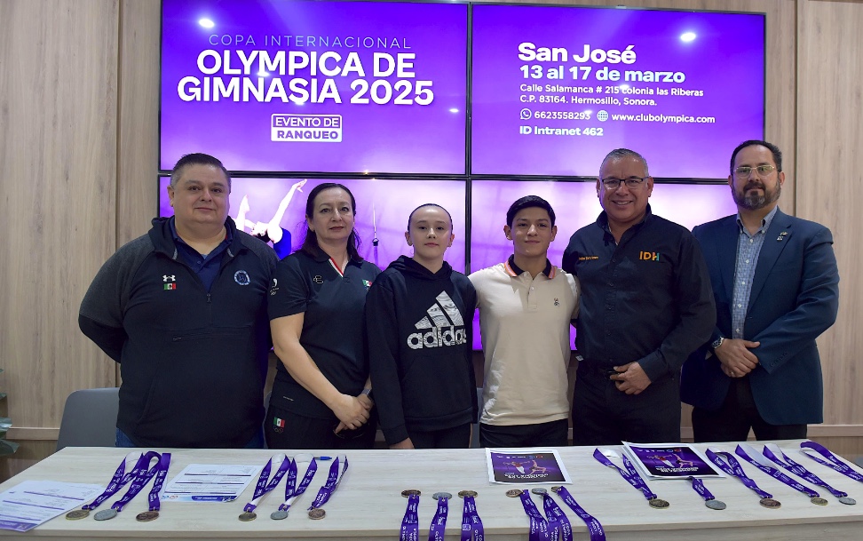 Promueve IDH 14 Copa Internacional Olympica de Gimnasia 2025