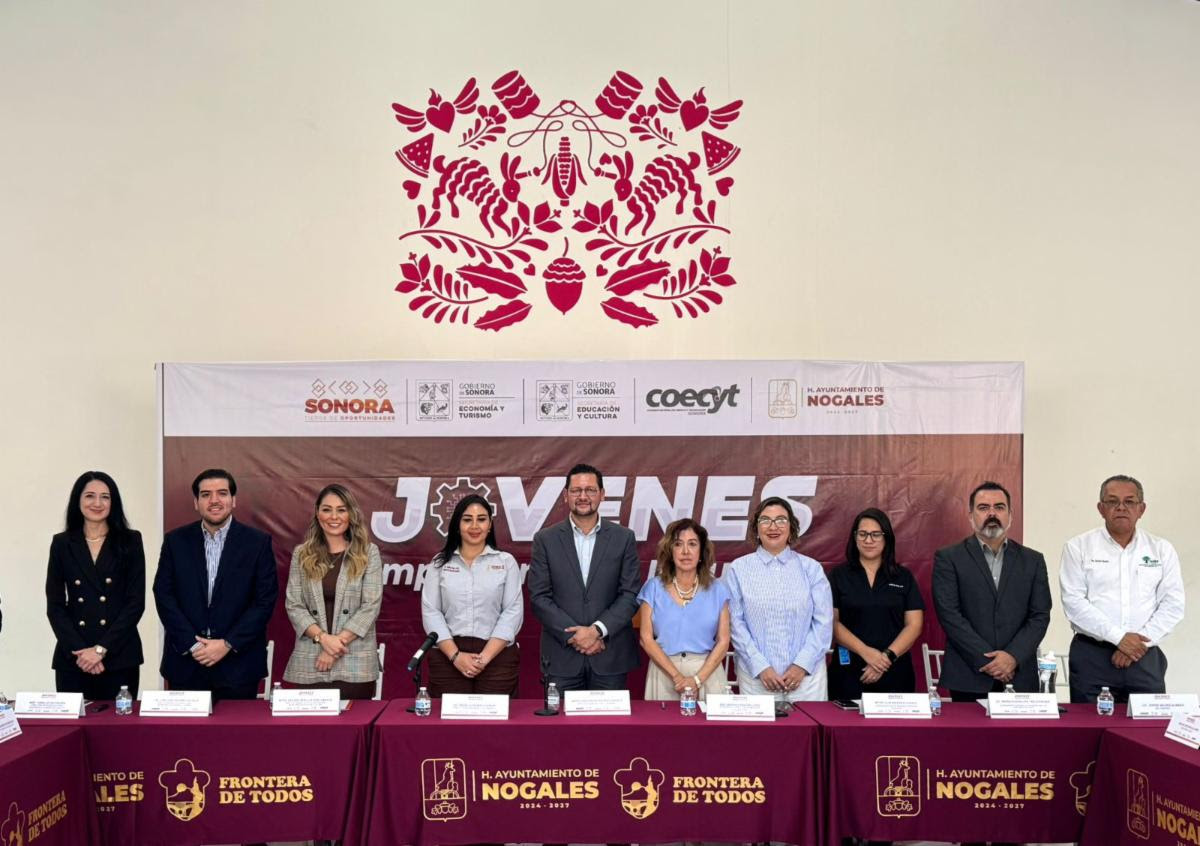 Gobierno de Sonora impulsa talento juvenil nogalense con el Programa Jóvenes Impulsando la Industria