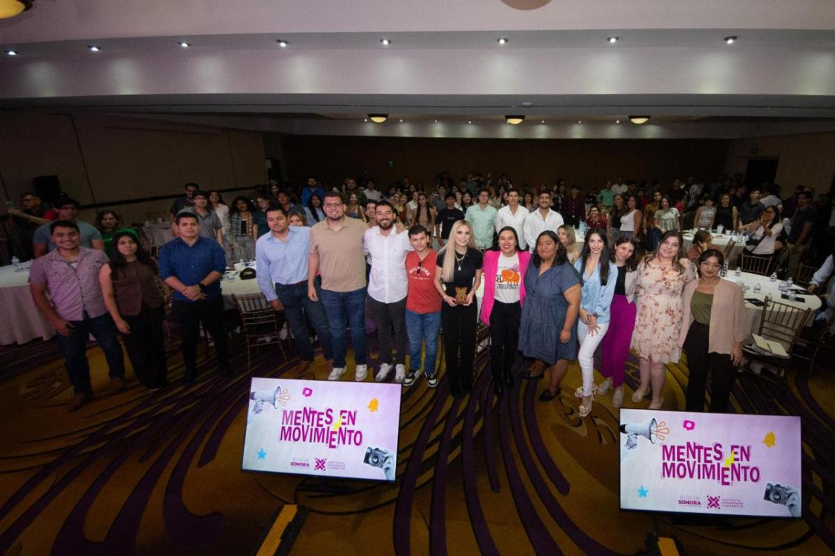 Gobierno de Sonora impulsa el liderazgo juvenil con Mentes en Movimiento