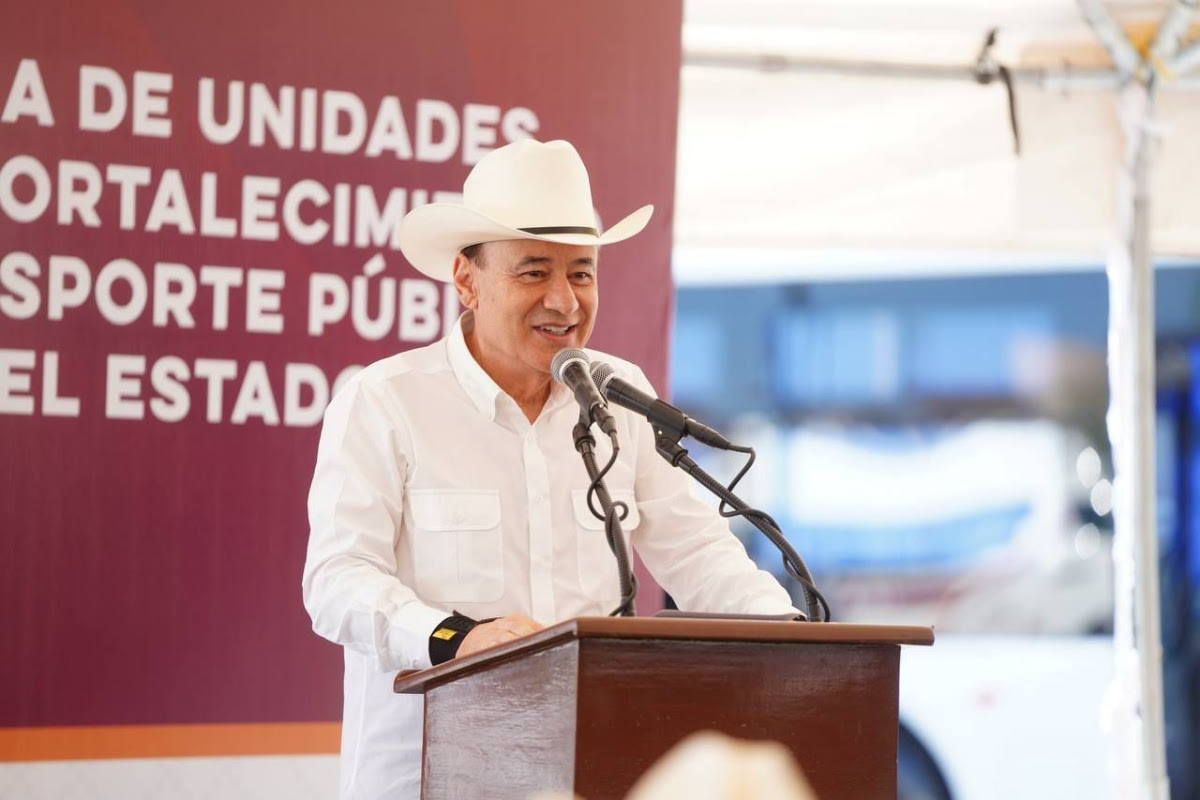 Gobernador Durazo moderniza sistema de transporte en Sonora con entrega histórica de 63 nuevas unidades