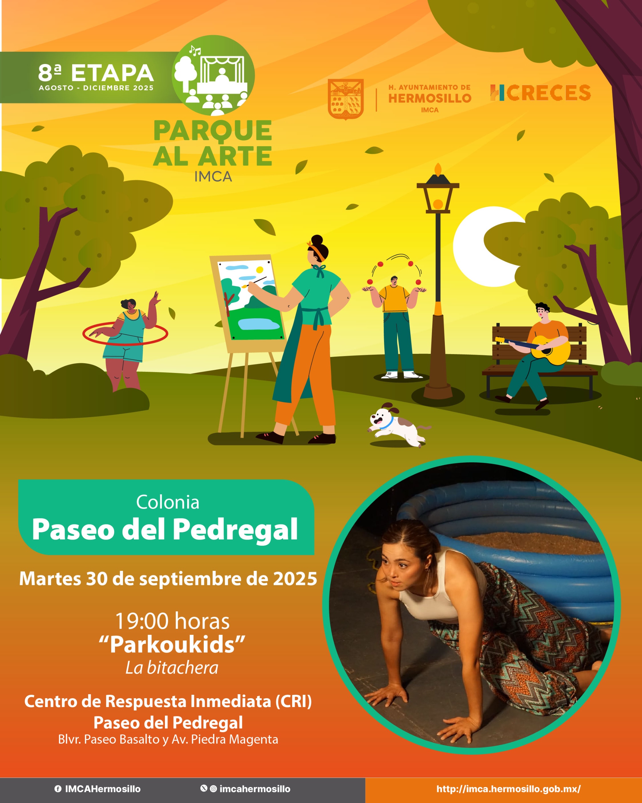 Invita IMCA a disfrutar Parque Al Arte en colonia Paseo del Pedregal