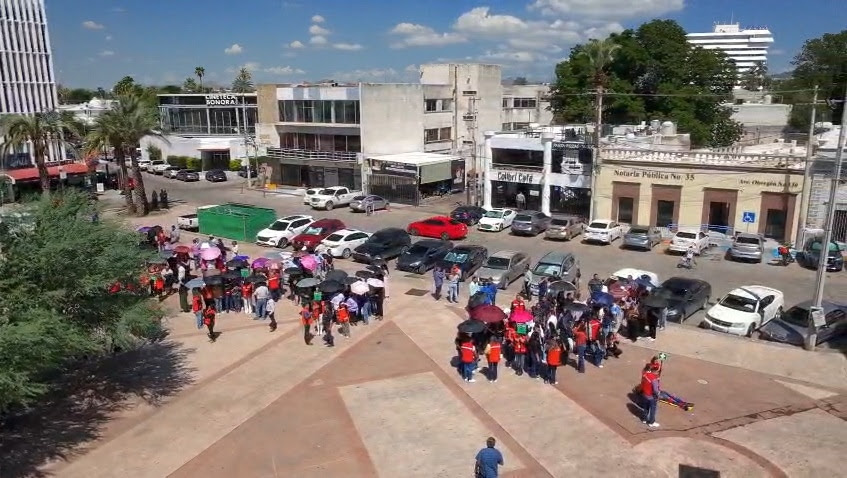 Evacua Gobierno de Sonora a 487 personas del edificio de Isssteson en Simulacro Nacional de Evacuación