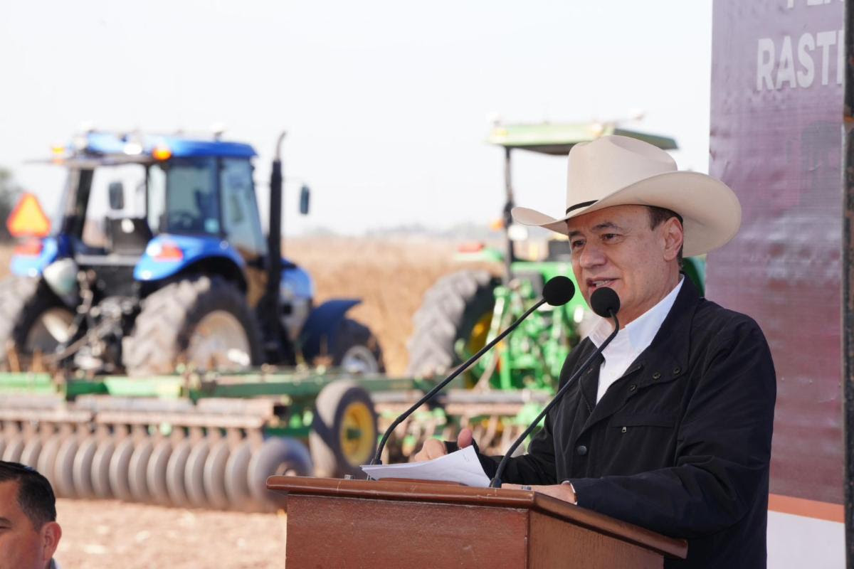 Gobernador Durazo ubica a Sonora en primer lugar de exportaciones agropecuarias en la frontera norte