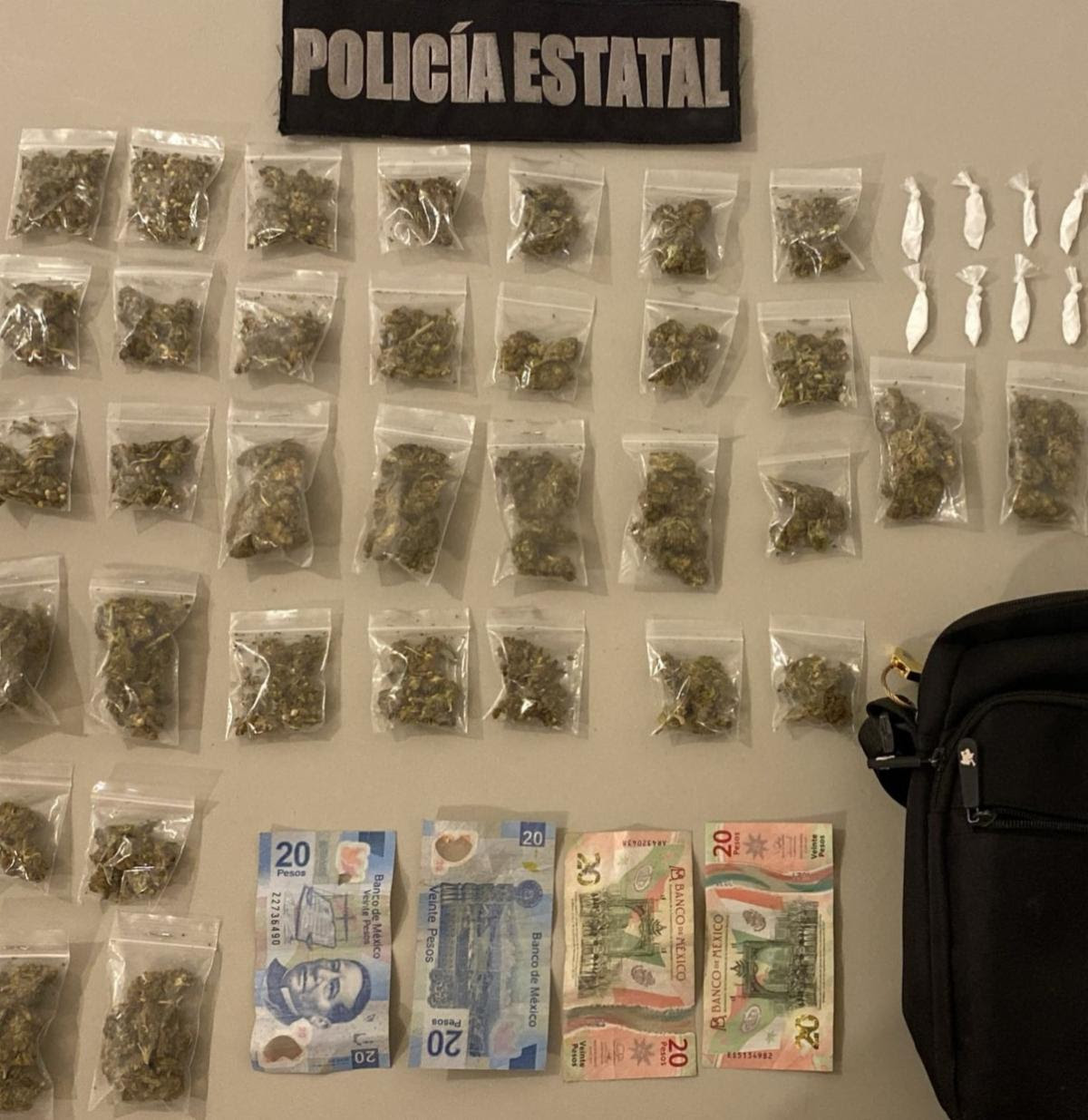 División de Operaciones Fronteriza del Gobierno de Sonora realiza detenciones por posesión de narcótico en Nogales