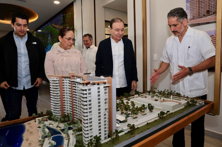 Gobernador Durazo consolida a San Carlos como polo turístico del noroeste con inicio de torre Seascape